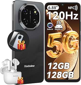 Blackview SHARK 6 SIMフリー Felica対応5Gスマホ Amazon.com: Blackview Shark 6 Unlocked Android Phones 5G (2025