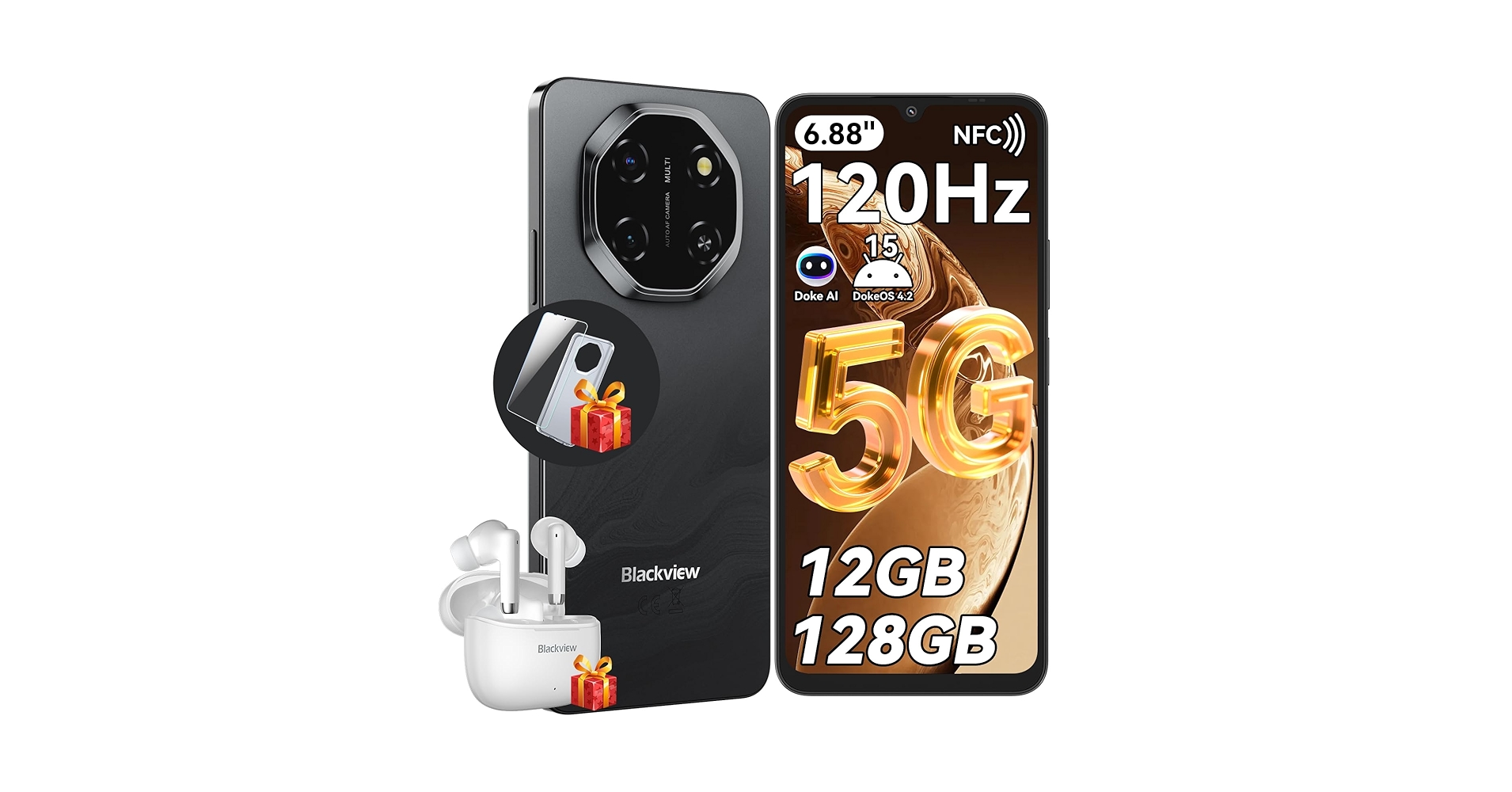 Blackview SHARK 6 5G 128GB 12GB RAM