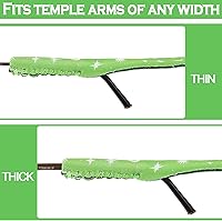 Vista 4 de Weewooday 6 piezas de correa para gafas de sol antideslizantes para niños, retenedor de cordón