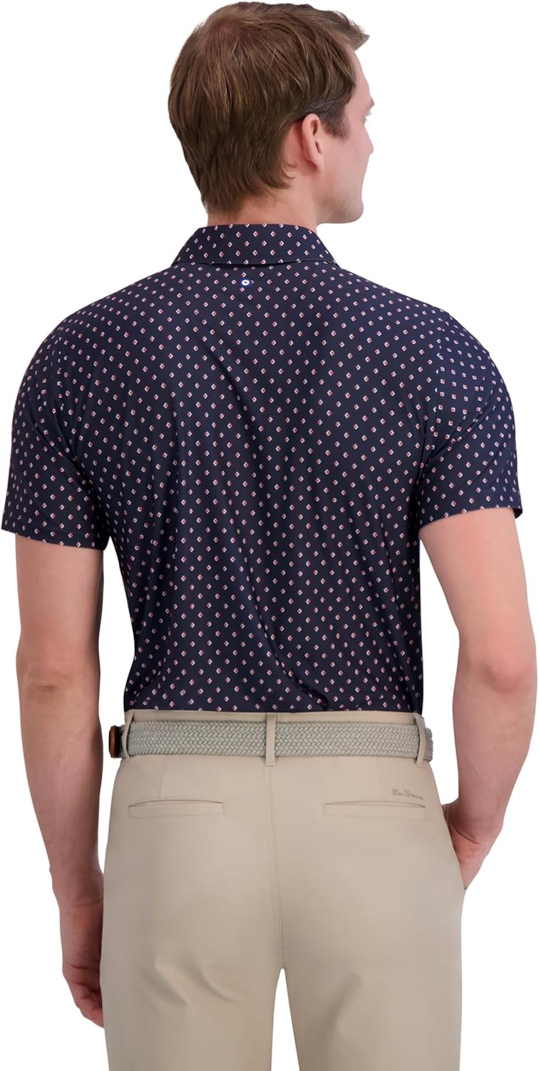 Ben Sherman Men's Performance Golf Shirts– Stretch, Extra Soft Fabric, Moisture-Wicking, Odor Resistant - Image 4