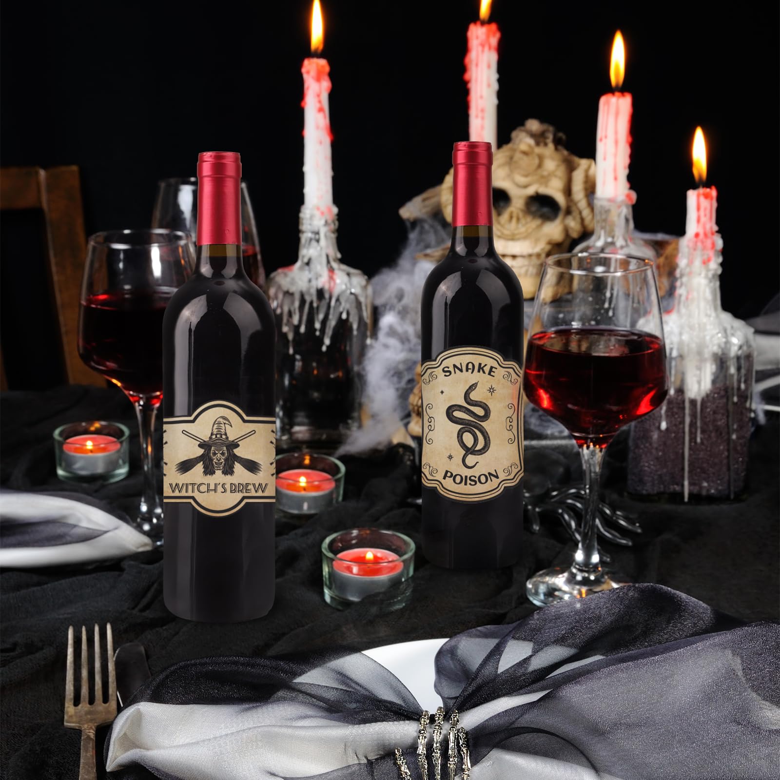 Étiquettes Pour Bouteilles D'Halloween, à Télécharger Et à Imprimer - France