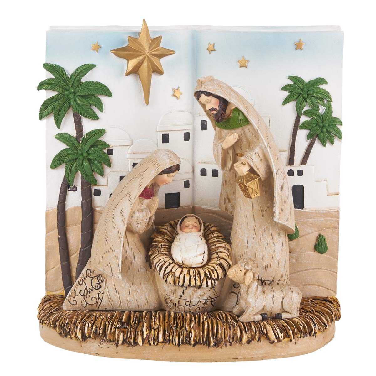 Buy Joy to The World Holy Family Nativity in Creche Nativity Sets for