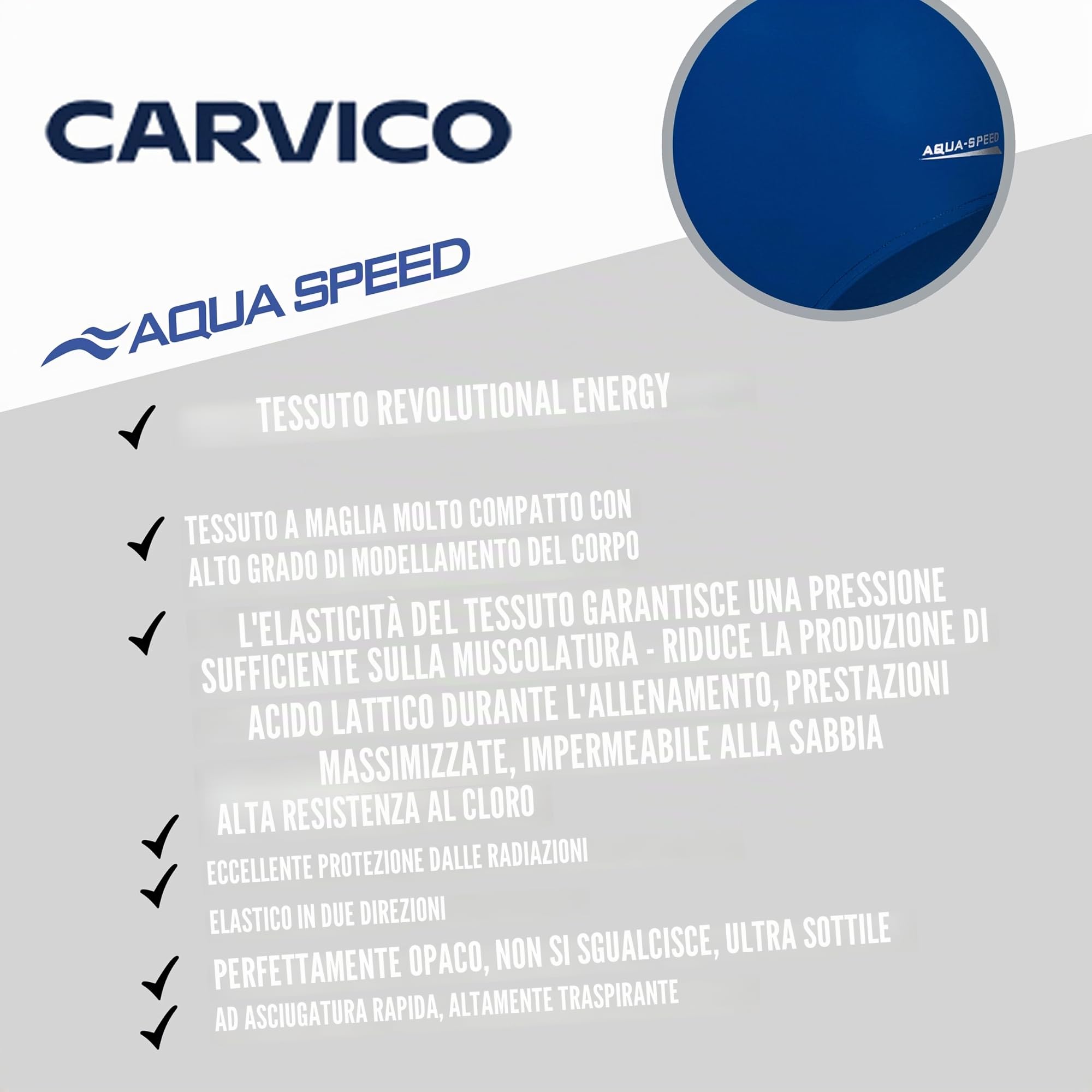 Aqua Speed Blanka Costume da Bagno delle Signore | Lycra | Atleta | Sport | Livello competitivo