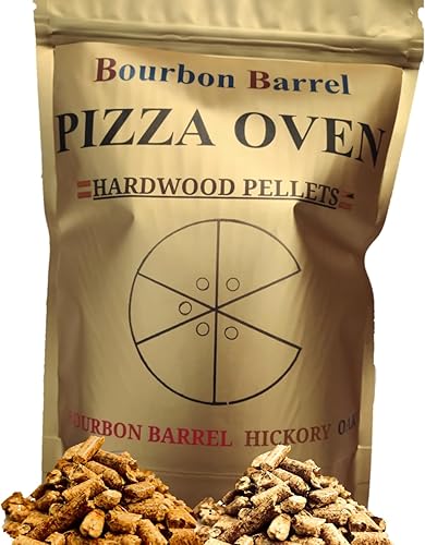 Horno de pizza, pellets de madera 100% seleccionada, de alto calor, bolsa resellable de sabor ahumado rico gourmet + funciona en todas las estufas