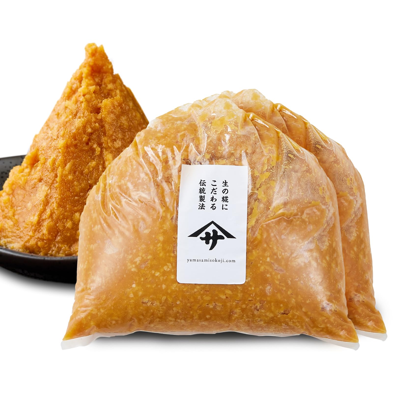 Amazon.co.jp: やまさ味噌こうじ店 (蔵出し生味噌/2kg) 国産大豆使用