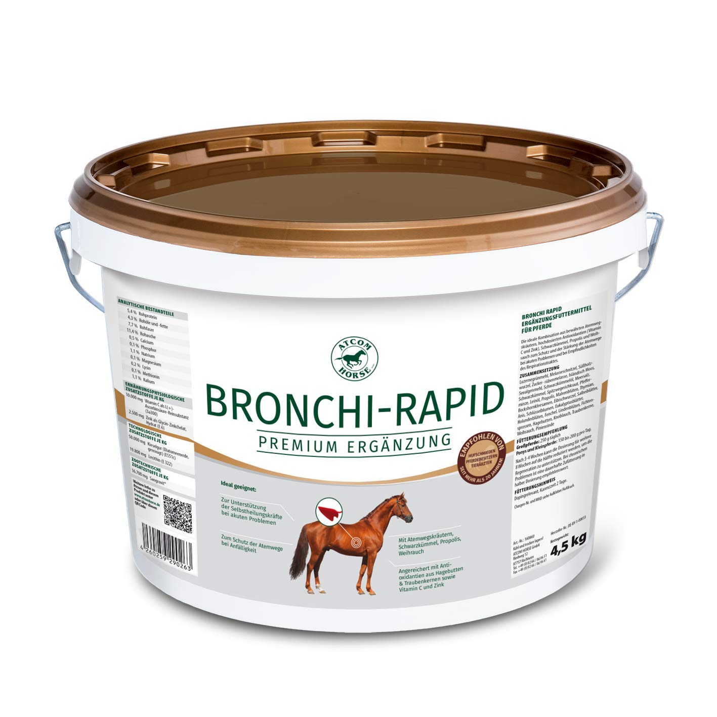 ATCOM Bronchi-Rapid 4,5 kg Eimer