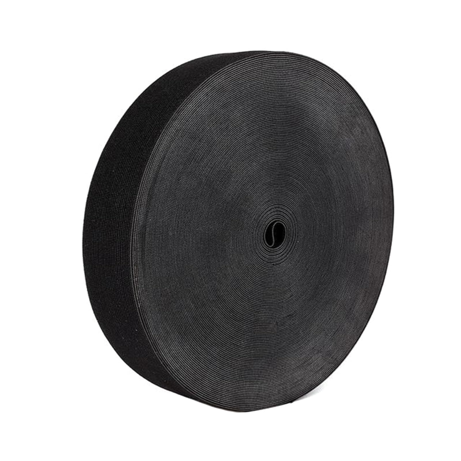 5 Meters Black/White Flat Elastic Band Sewing Clothing Accessories Nylon Elastic Webbing Width 1.5 cm - 6 cm, Black, Width 6cm