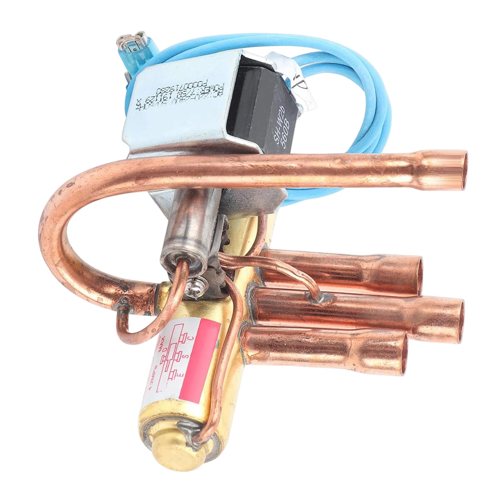 Zxfdsfdbnm Air Conditioning Four Way Reversing Valves with Coil Refrigerating 4 for Efficient HVAC Systems Four Reversing