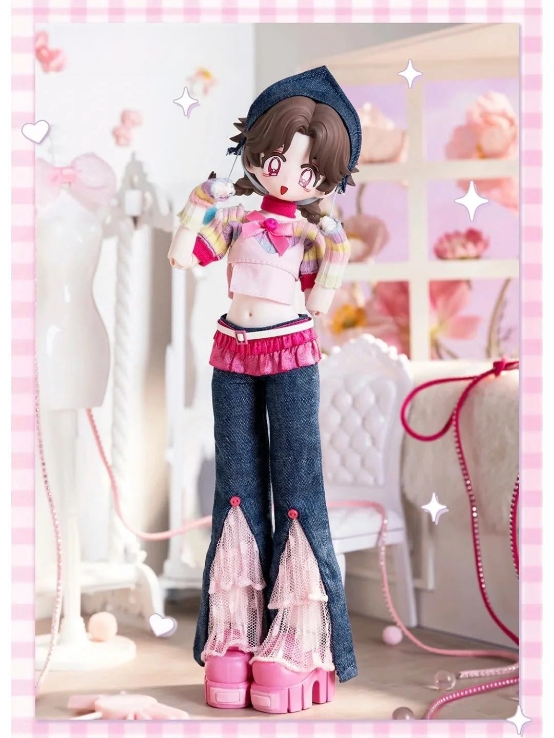 1/6 ドール 即納 BJD ディーラー製 ドール服 1/6 幼SD ドレス アウト