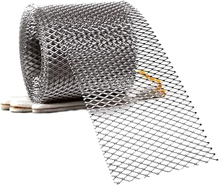 Carligo Gutter Guard, Leaf Filter Gutter Covers, Aluminum Screen Roll 6 Inch X 21