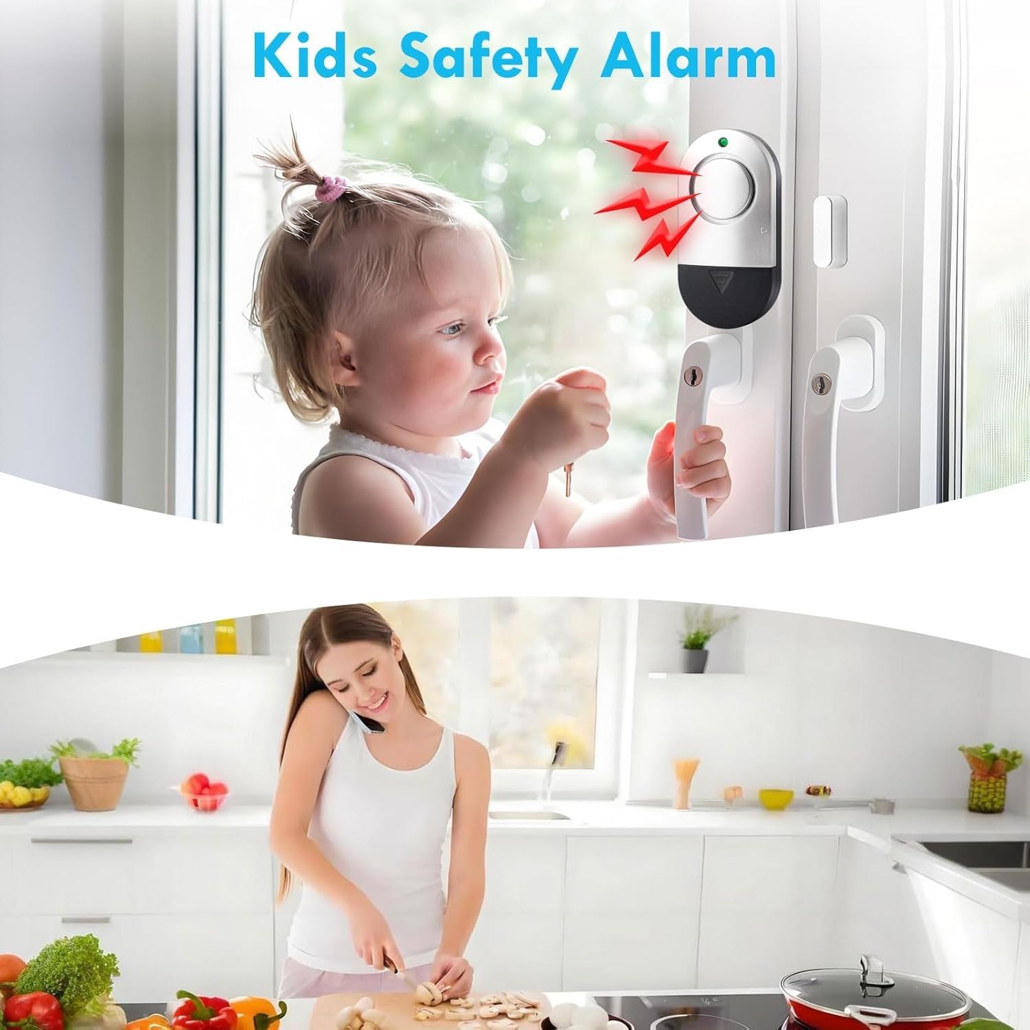 Door & Window Alarm - Home Security System -7 Door & Window Alarm - Home Security System -7