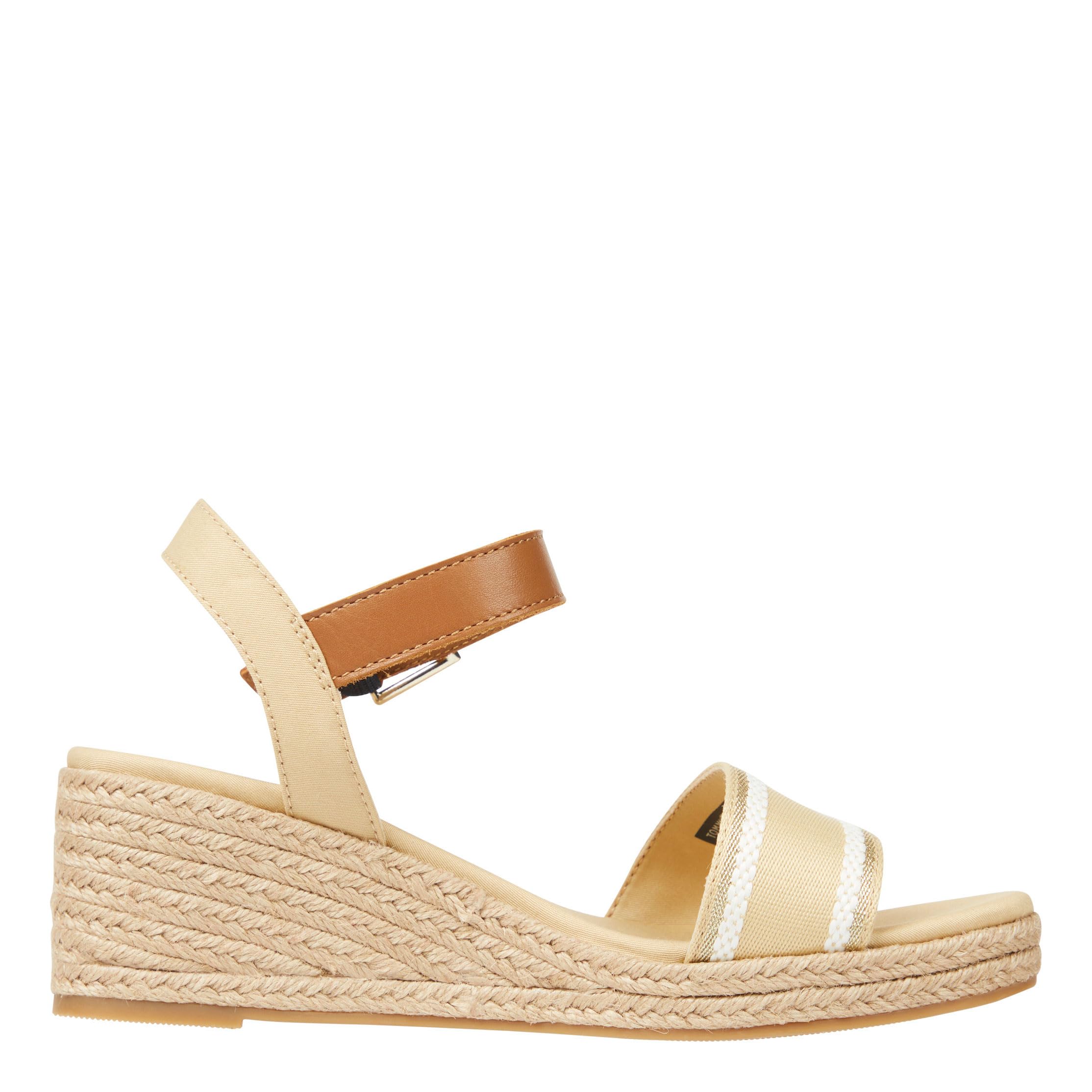 Tommy Hilfiger Damen Webbing Wedge Sandal Fw0fw08044Keil-Espadrilles