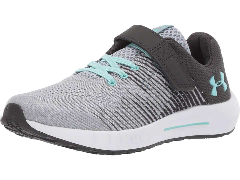 

Under Armour Kids UA GPS Pursuit NG AC (Little Kid) (Gray/Mermaid) Girls Shoes