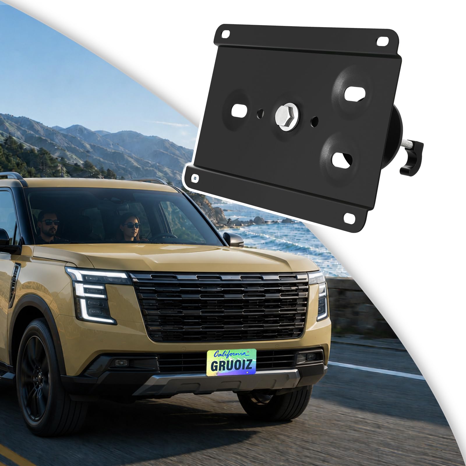 Amazon.com: Durable License Plate Mount Fits Nissan Armada/GT-R/NV