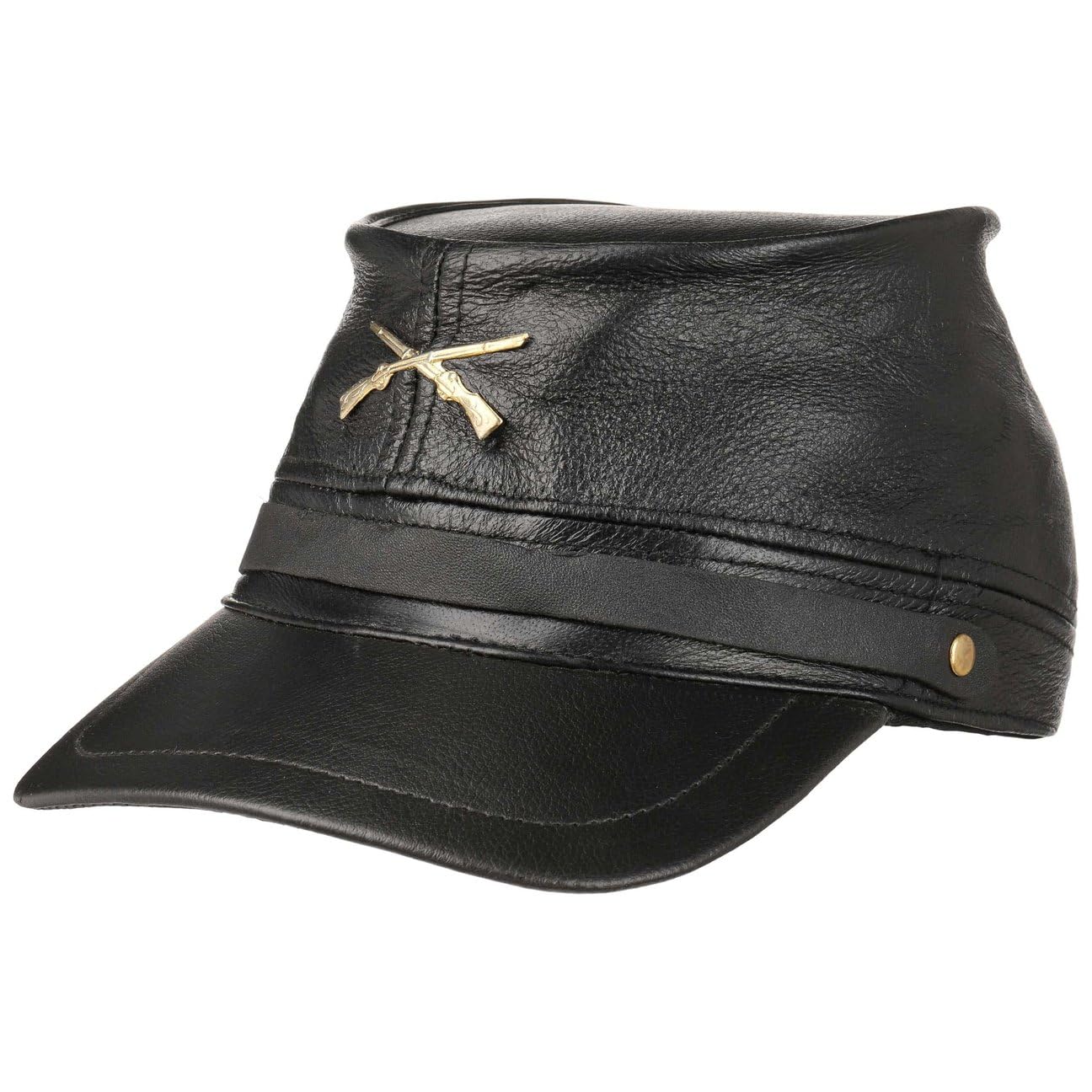 Cappello Guerra Civile in Pelle Berretto Regolabile