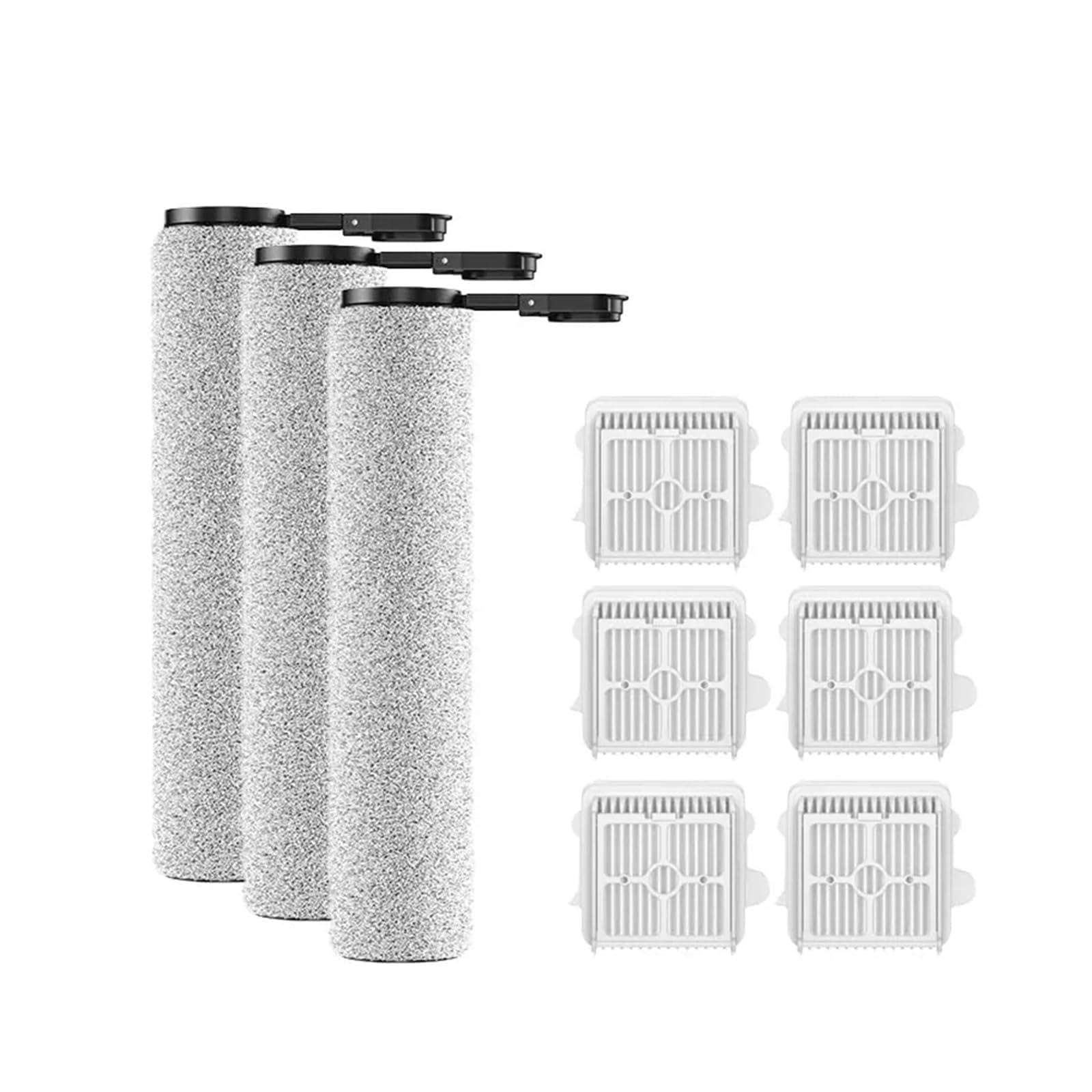 WHYNPASE Brush Roll For Wet And Dry Vacuum Cleaners Parts, Compatible For Roborock， F25 ACE F25 Ultra, F25 Combo/ALT/LT/RT/GT/XT/BX(10)