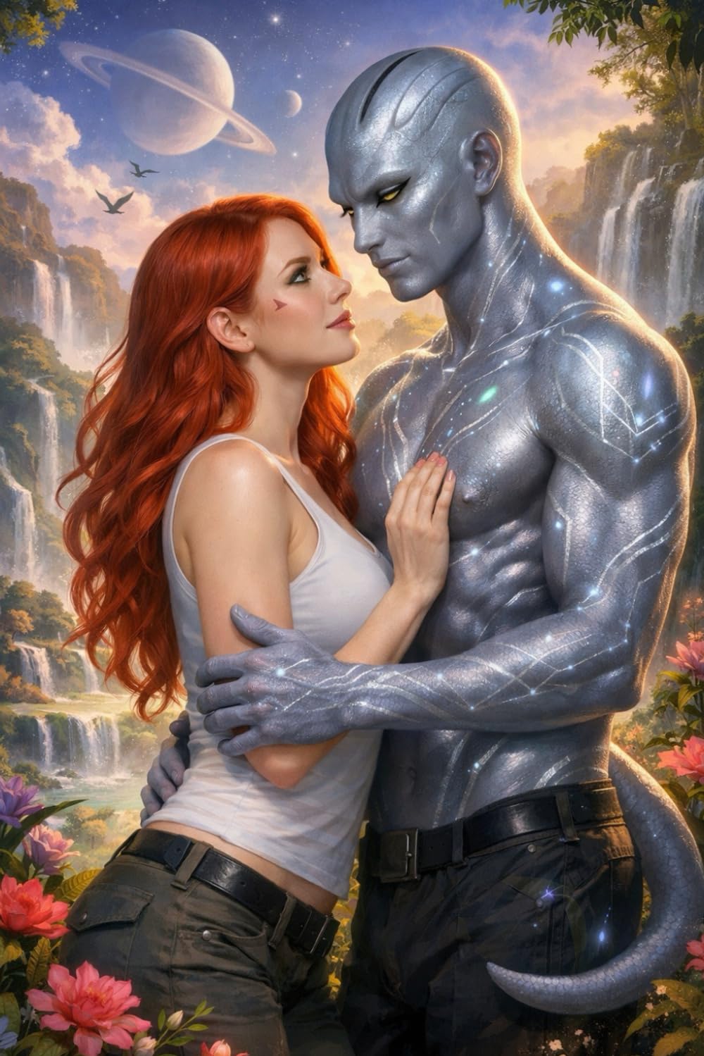 The Tethered Resonance: A Romance of the Mind Sci-Fi Romance Novel