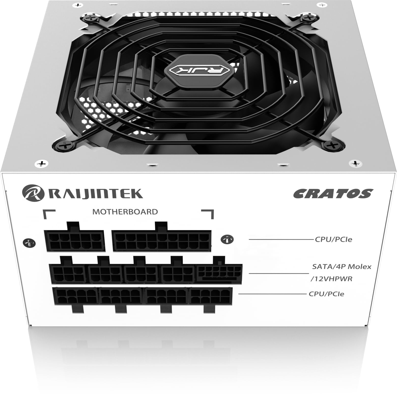 RAIJINTEK ALIM. CRATOS 850 WHITE F.MODULARE ATX 3.1 80+ GOLD