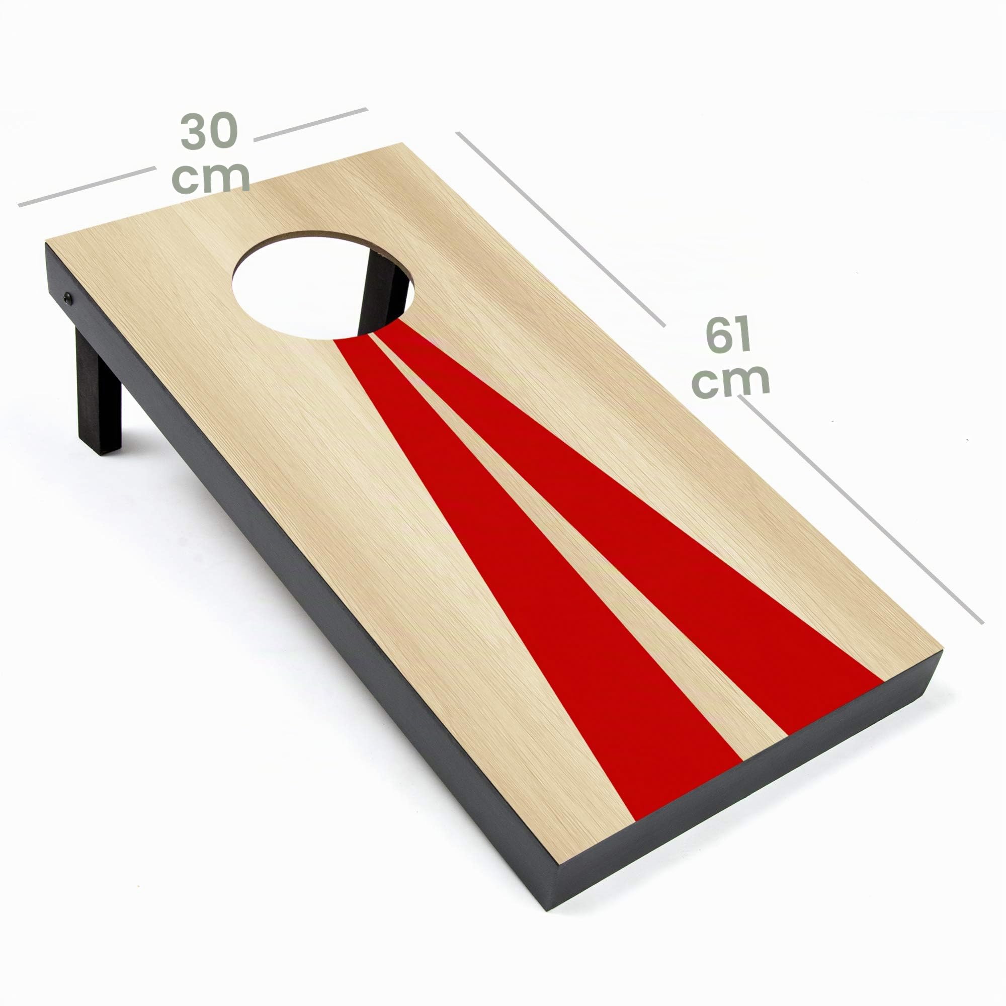 GoSports Jeu Cornhole Portable 61 x 30,5 cm avec 6 Sacs