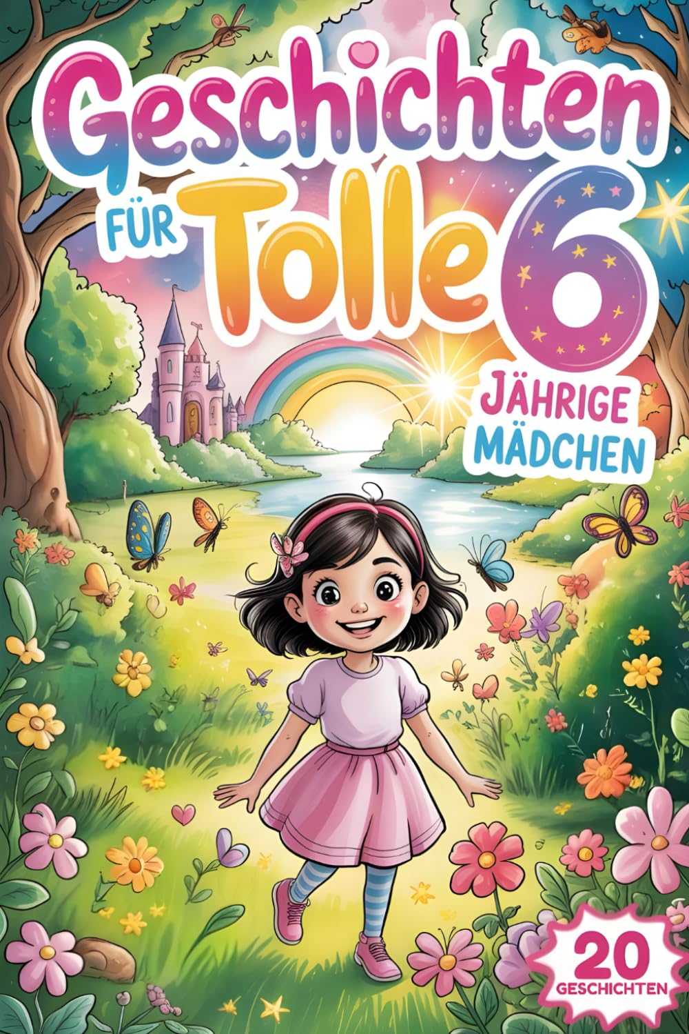 Geschichten Für Tolle 6 Jährige Mädchen: 20 Erzählungen Über Mut Und Freundschaft, Die Mädchen Motivieren Sollen, Ihre Stärke Und Kreativität Anzunehmen