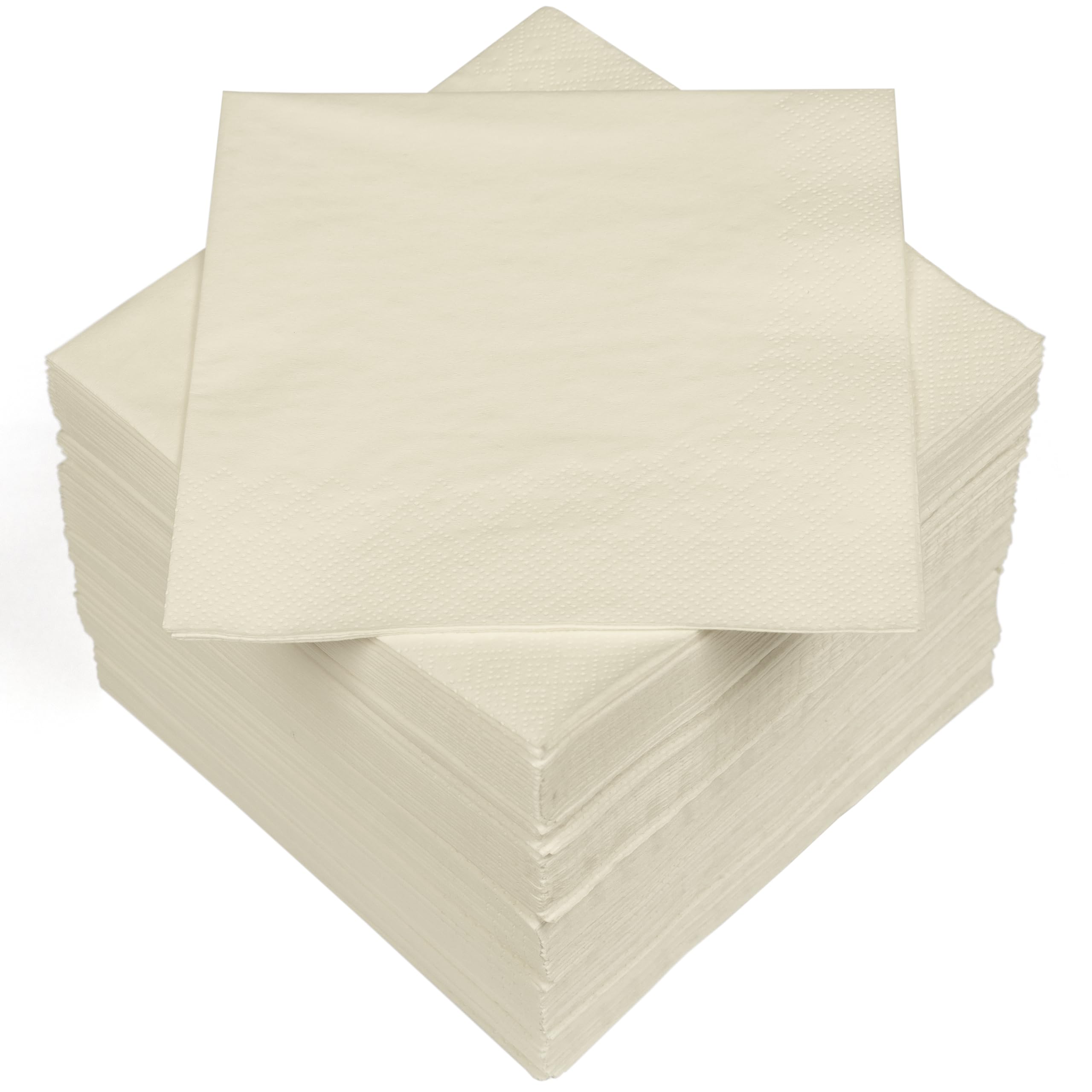 HEKU Tovaglioli Prato Di Montagna - 100 Pezzi Da 33x33 Cm A 3 Veli - Eleganti, Assorbenti E Pratici Per Cene E Feste