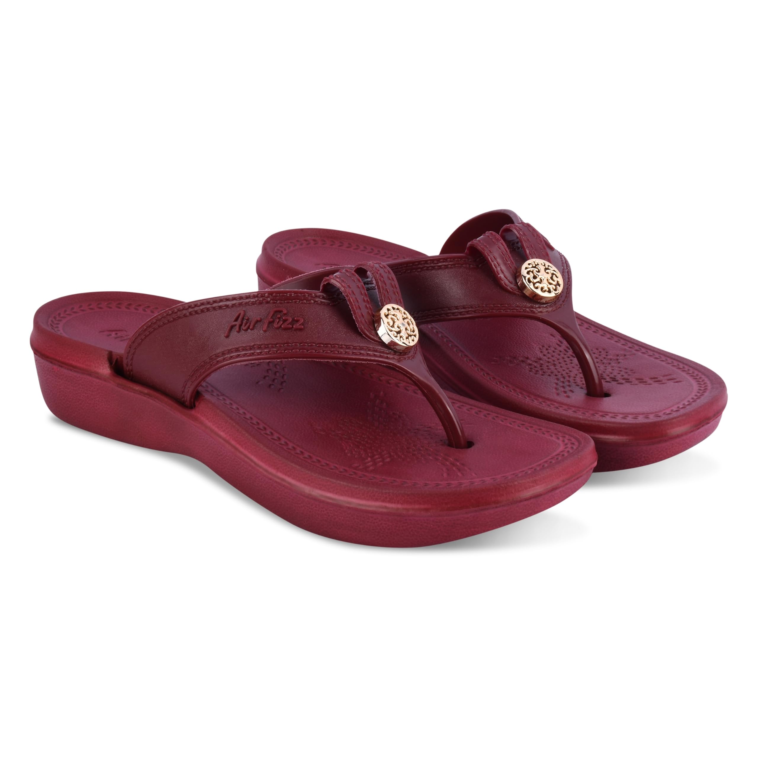 women slippers for indoor/outdoor | daily use eva woman foot wear | stylish t strap flip flops | soft lightweight cushioned woman's slipper | anti-skid flexible sole sandals