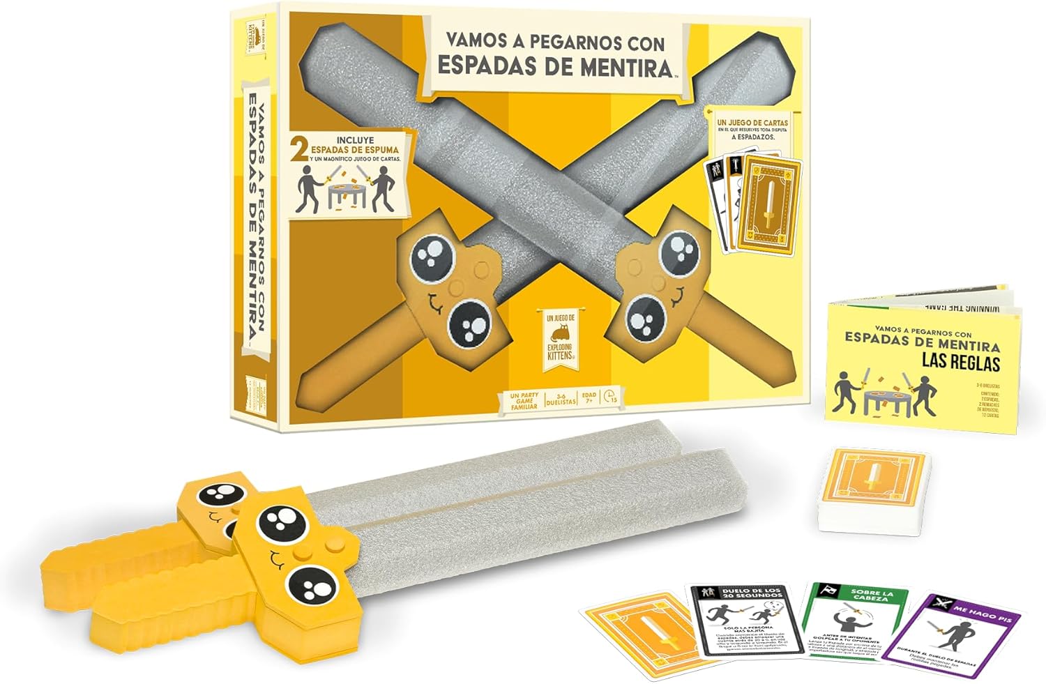 #Juegodemesa Vamos a pegarnos con espadas de mentira por 15,89€