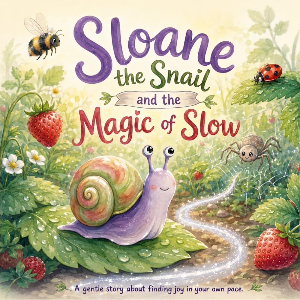 Sloane the Snail and the Magic of Slow: A Gentle Story About Self-Confidence, Mindfulness, and Finding Joy in Your Own Pace for Ages 3–7