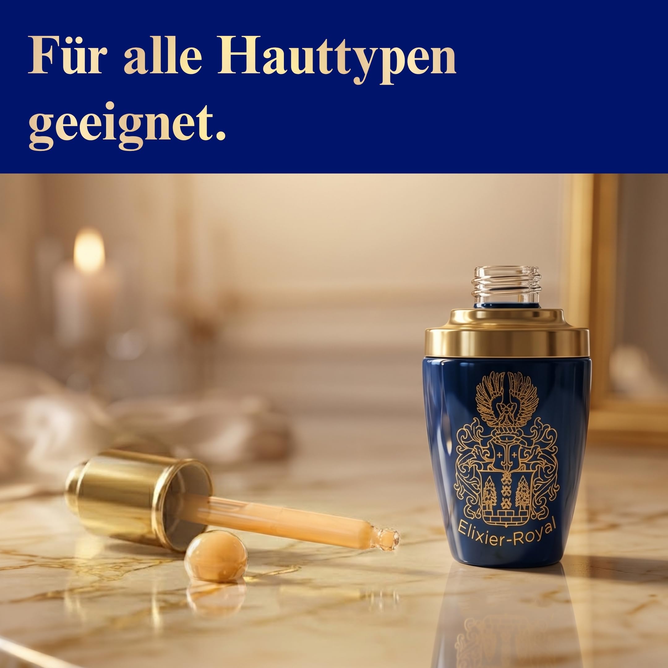 Schloßwald Bienengut Elixier Royal Bienengift Serum 20 ml – Gesichtsserum Naturkosmetik Overnight Repair Hautserum | Hochaktives Repair-Elixier Gesichtsserum, Aufbau-Serum, Naturkosmetik, unterstützt Kollagenaufbau, Overnight Repair Hautserum