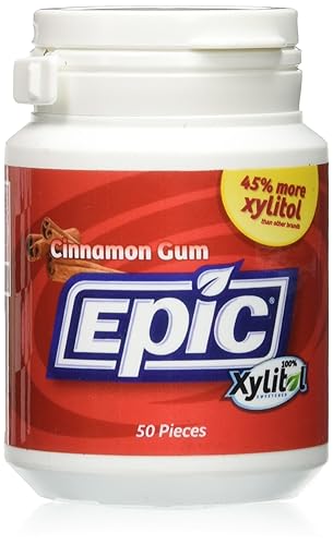 Epic Dental Xylitol, canela50piezas