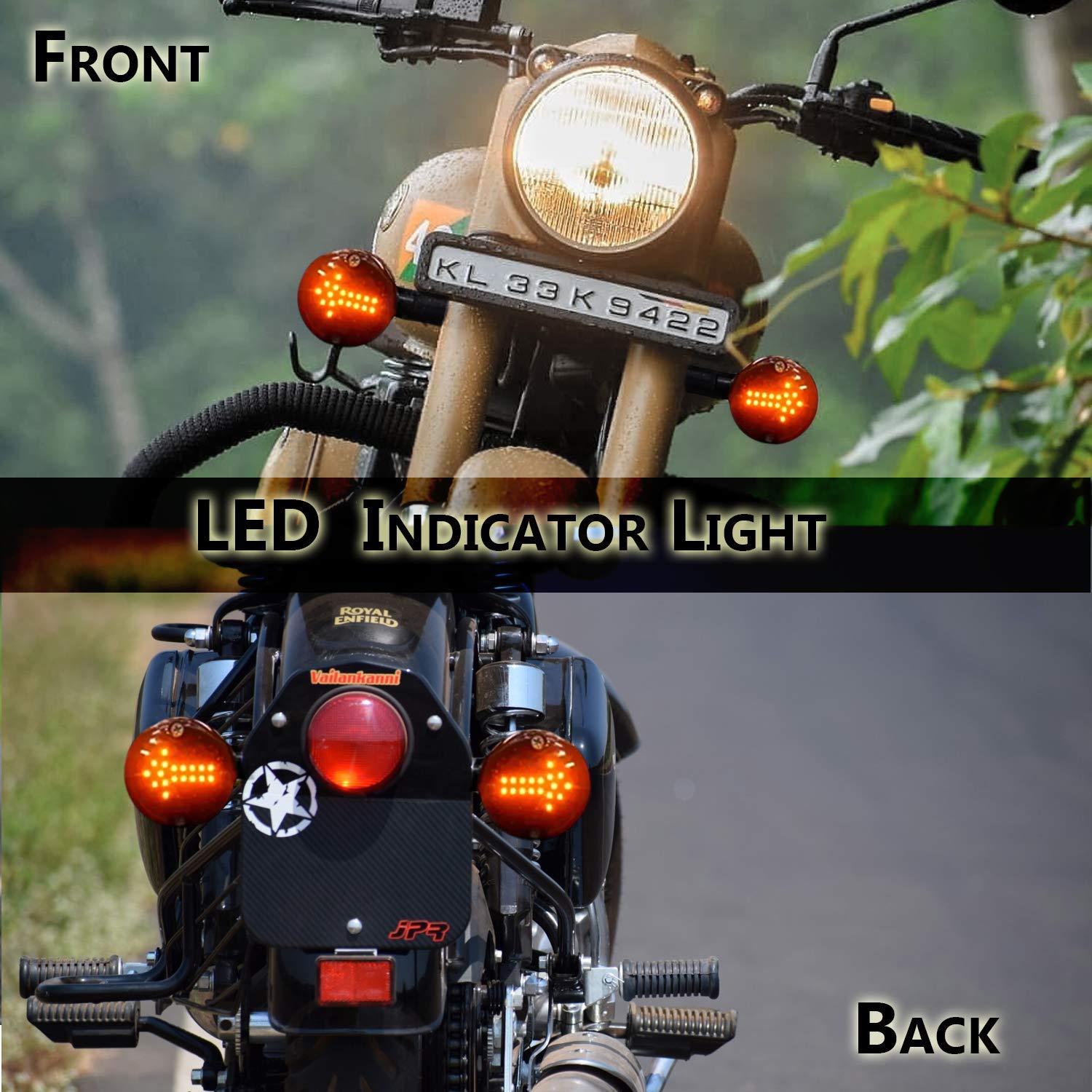 Buy Globe Auto Parts Arrow LED Side Indicator for Royal Enfield Classic