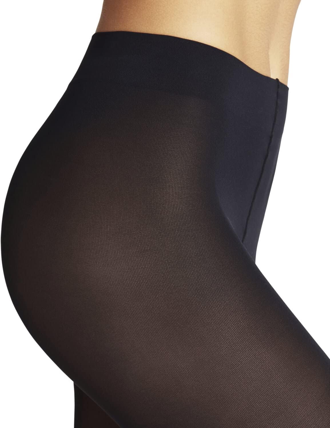 FALKE Women's Pure Matt 50 Denier Tights, Matte Hosiery, Casual or Dress Clothing, Semi-Opaque Mid-Thick, Nylon, Blue (Marine 6179), M, 1 Pair