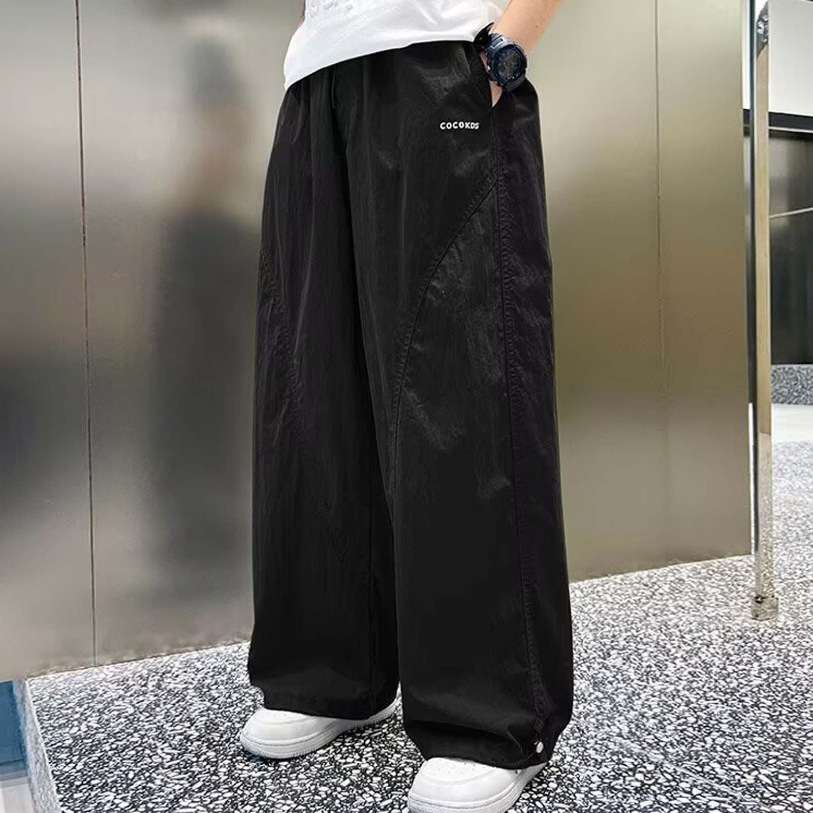 Pantalones Finos de Verano para Niño y Bebé, Pantalón Largo Ligero y Transpirable para Exterior, Ropa Casual Deportiva para Jugar