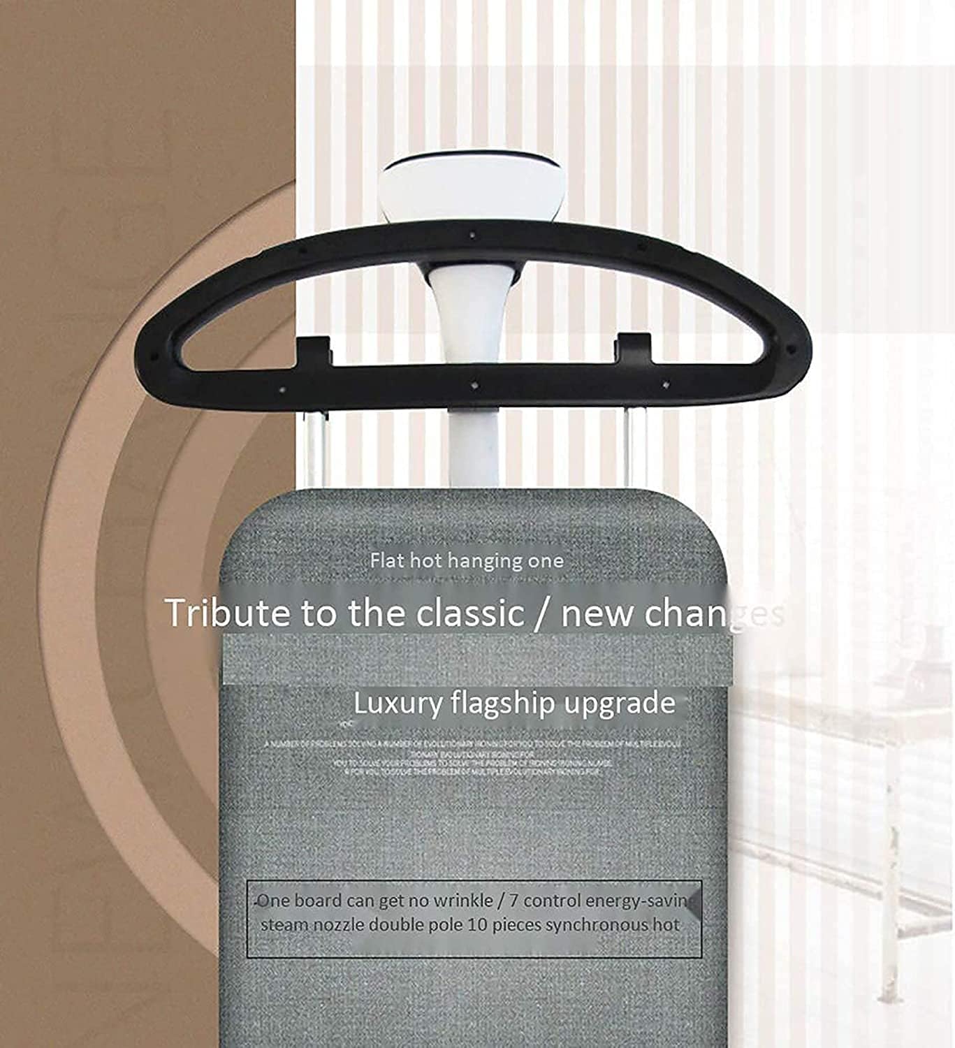 Full Size Garment Steamer 2000W Steamer for Clothes with Water Tank and Ironing Board 45S Fast Heat up