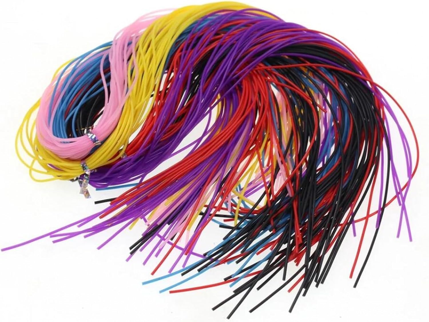 Fly Tying Materials Fly Fishing Accessory, Life Flex Spandex Floss Fly Tying Materials Super streched Spandex Rubber Legs Body Floss, 15 Color, As Show