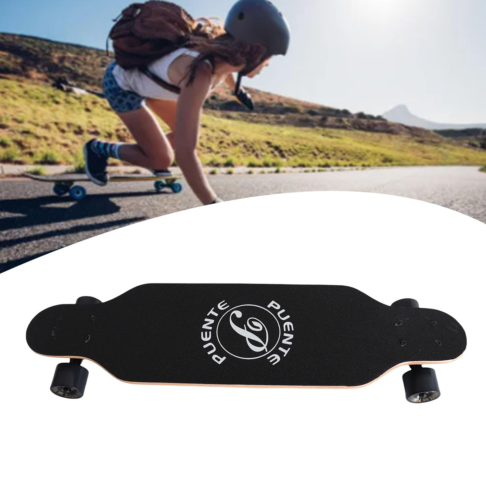 Amazon | アメリカ国旗デザイン ロングボード スケートボード プロ仕様