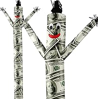 Vista 33 de LookOurWay Air Dancers - Accesorio inflable para hombre de tubo – Wacky Waving inflable para promoción de negocios – Ventilador no incluido