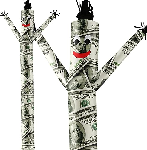 LookOurWay Air Dancers Inflatable Tube Man Attachment - Wacky Waving Inflatable Dancing Tube Guy for Business Promotion - Blower Not Included