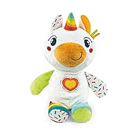 Clementoni Baby Laila Il Mio Unicorno, Peluche Interattivo e Educativo