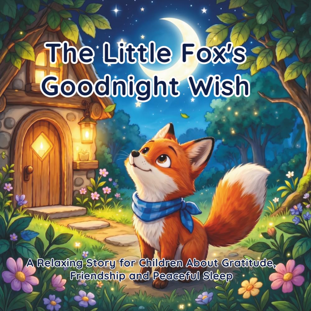 The Little Fox's Goodnight Wish: A Relaxing Story for Children About Gratitude, Friendship and Peaceful Sleep