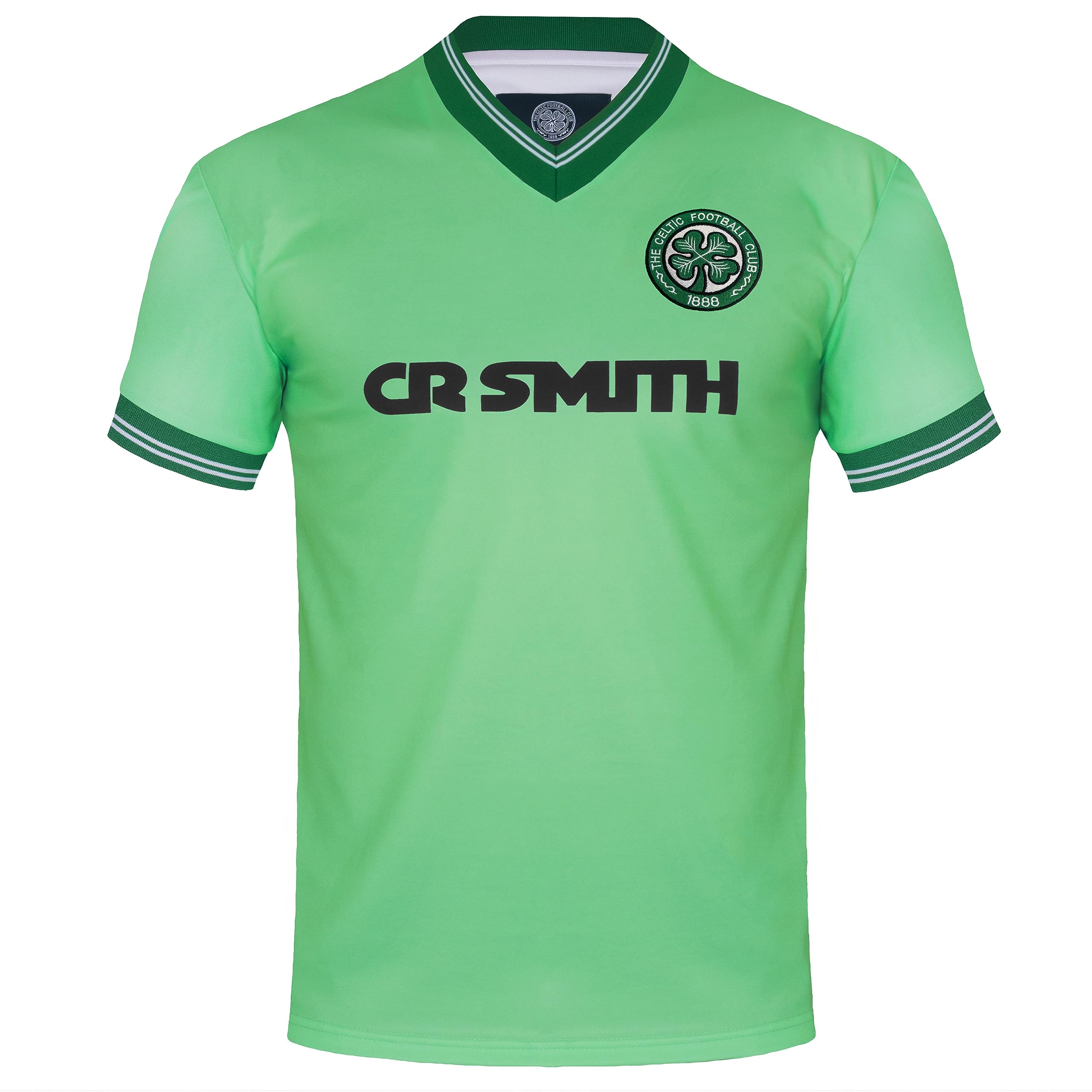 Celtic FC Mens Away Retro Shirt Green XL