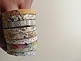 YUBX Masking Tape, Set Of 12, Washi Tape, Wild Animals, Gold Foil Stamping, DIY Crafts, Journals, Planners, Scrapbooking, Wrapping, Gift Decoration(Animal Skin