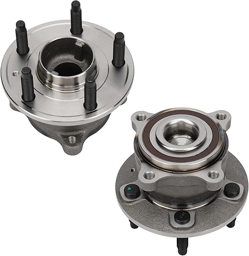 DRIVESTAR 512446 Conjunto de cubo y rodamiento de rueda trasera para Chevrolet Cruze 2011 12 2013 y para Chevrolet Cruze Limited 2016 (par)