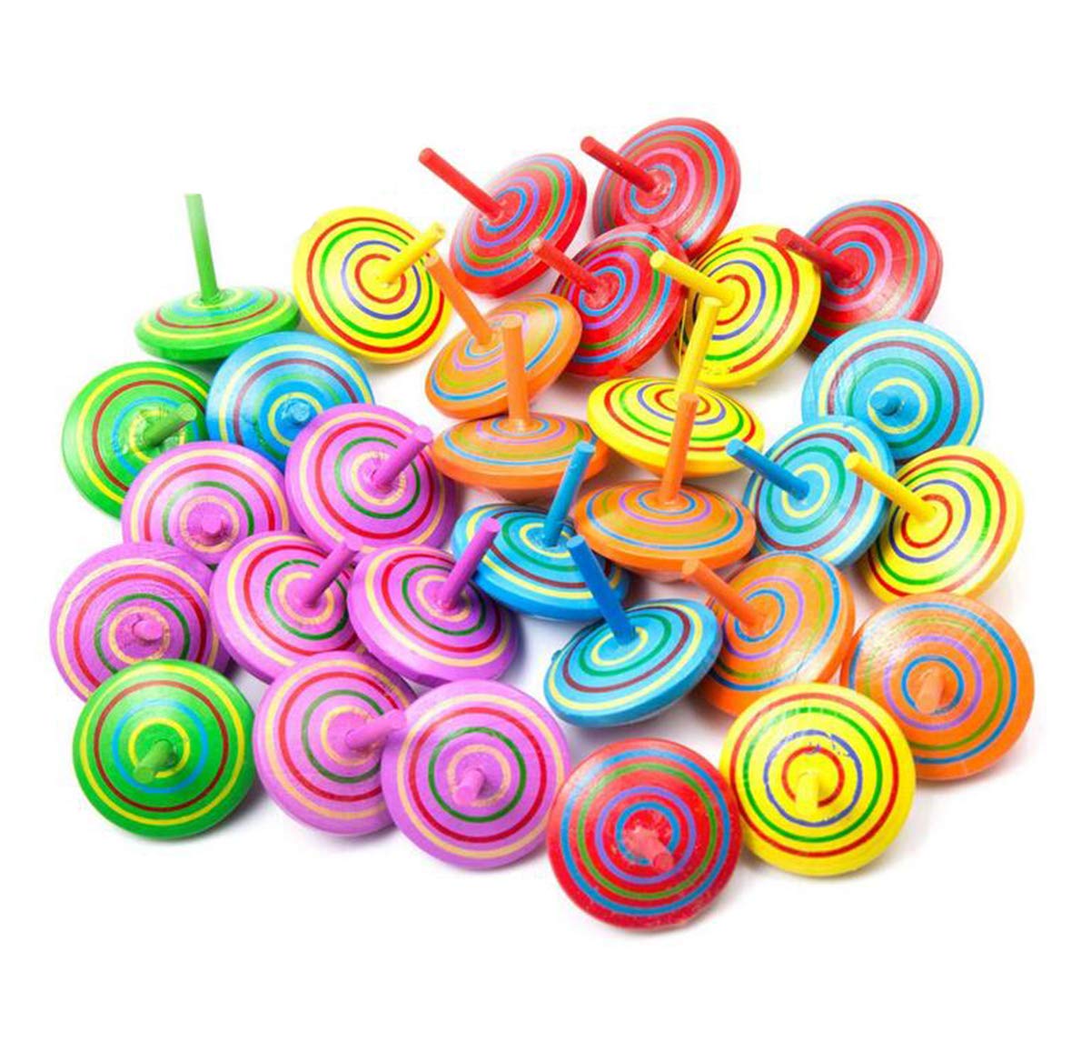 Giroscopio In Legno Per Adulti E Bambini | Trottola Rotante Con Base | Gioco Anti-Stress - Foto 7