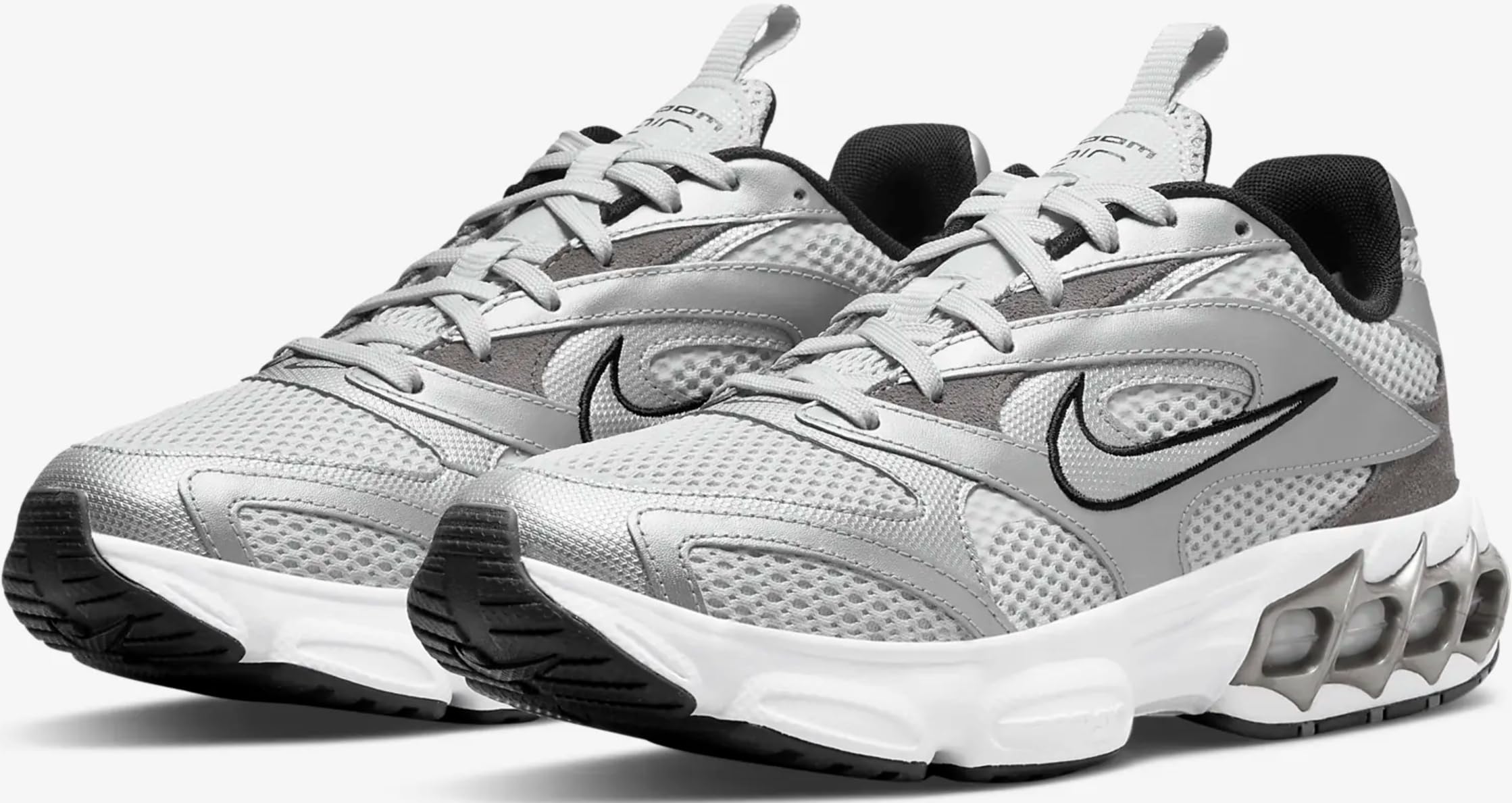 Nike Zoom Air Fire Women's Shoes (DR7852-001, Photon Dust/White/Smoke Grey/Metallic Silver)