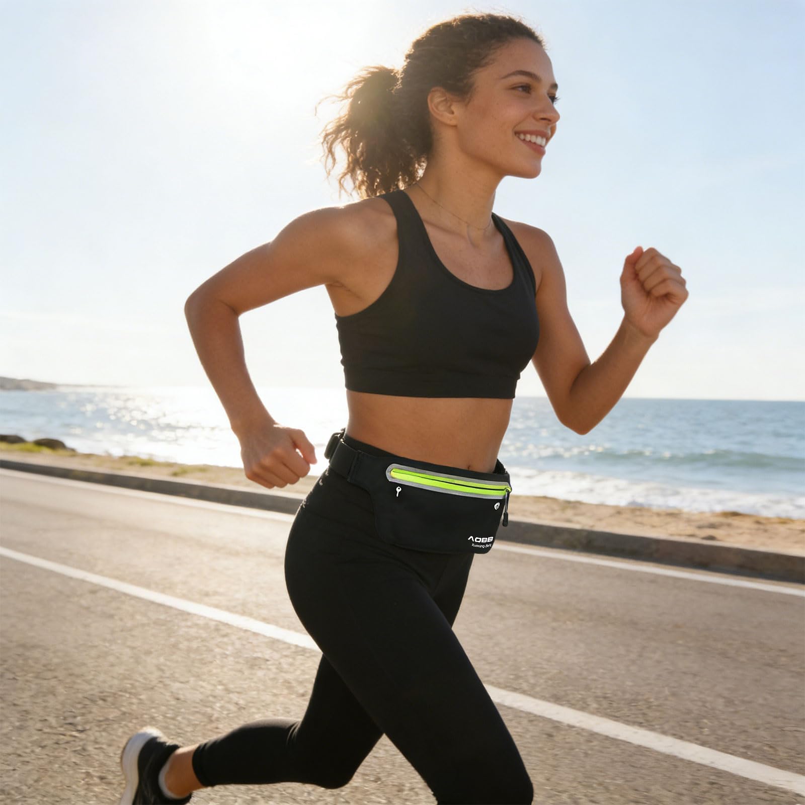 Marsupio Corsa Running Cellulare, Marsupio Running Donna Uomo, Impermeabile, Porta Telefono Corsa per Escursioni, Viaggi, Sportivo, Trekking, Pocking, Fitness