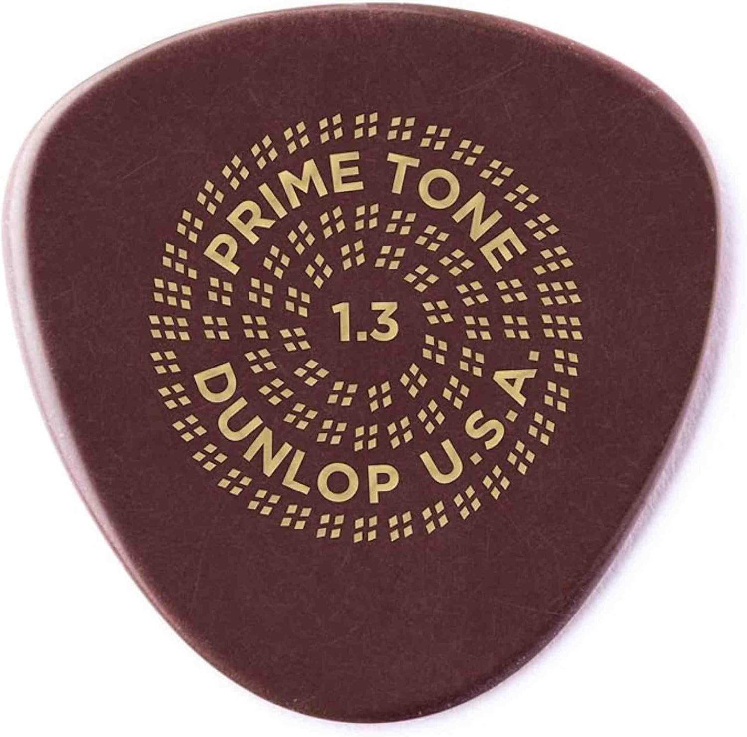 Jim Dunlop Primetone® Semi Round Smooth Pick 1.3MM - 12 Pack