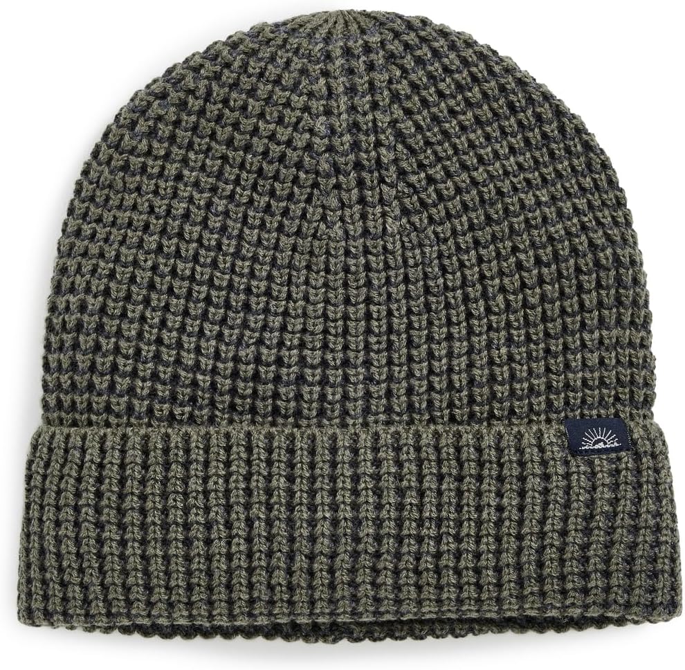 Faherty Men's Plaited Waffle Beanie