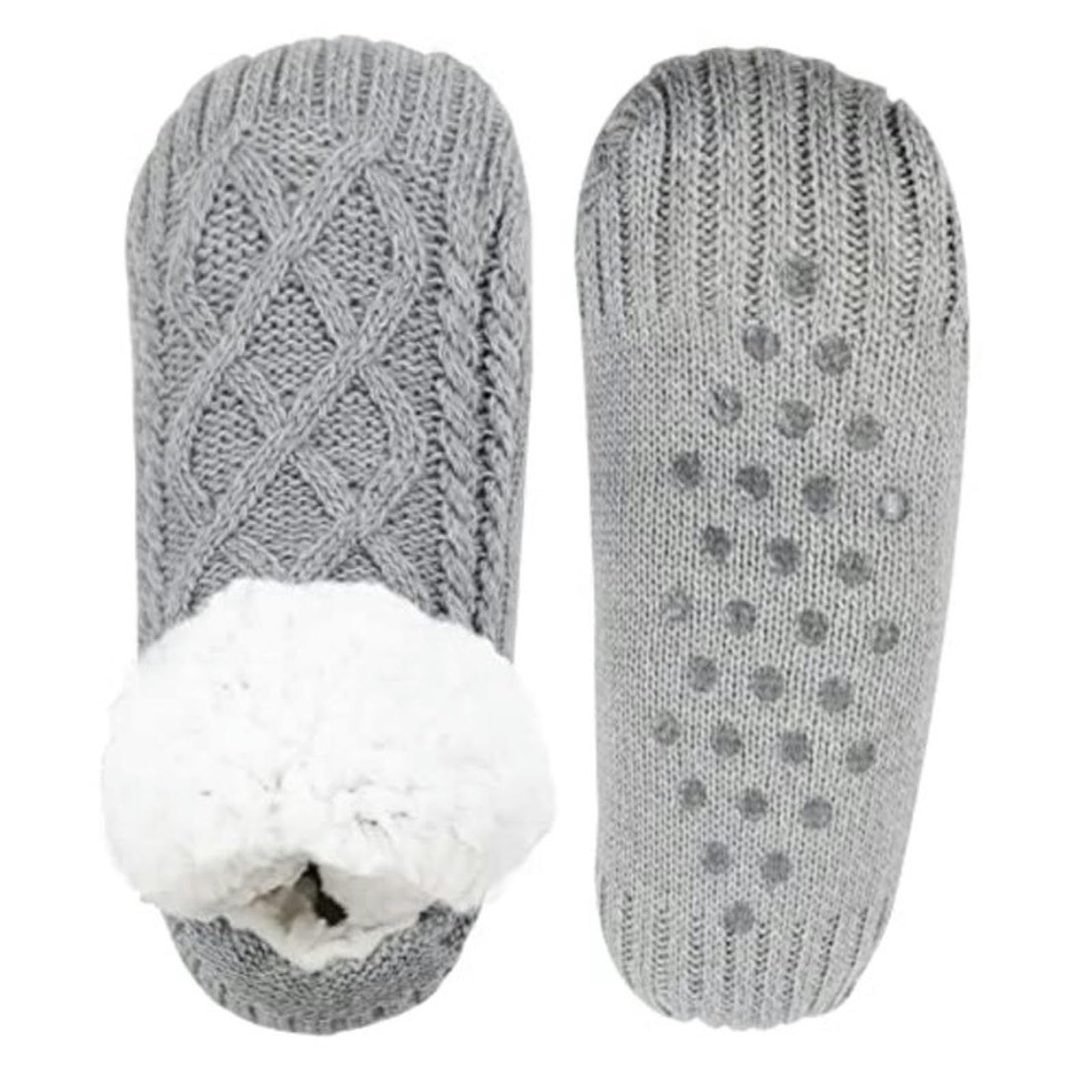 Calcetines de cañón de punto ZONTO para invierno de doble capa 8