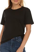 Brix Womens Loose Fit Tee - Shirts Crewneck Cotton Tees.